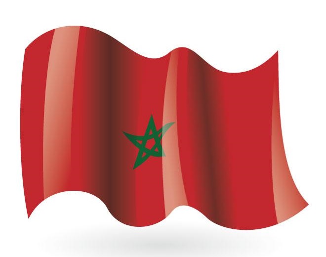 Drapeau Maroc